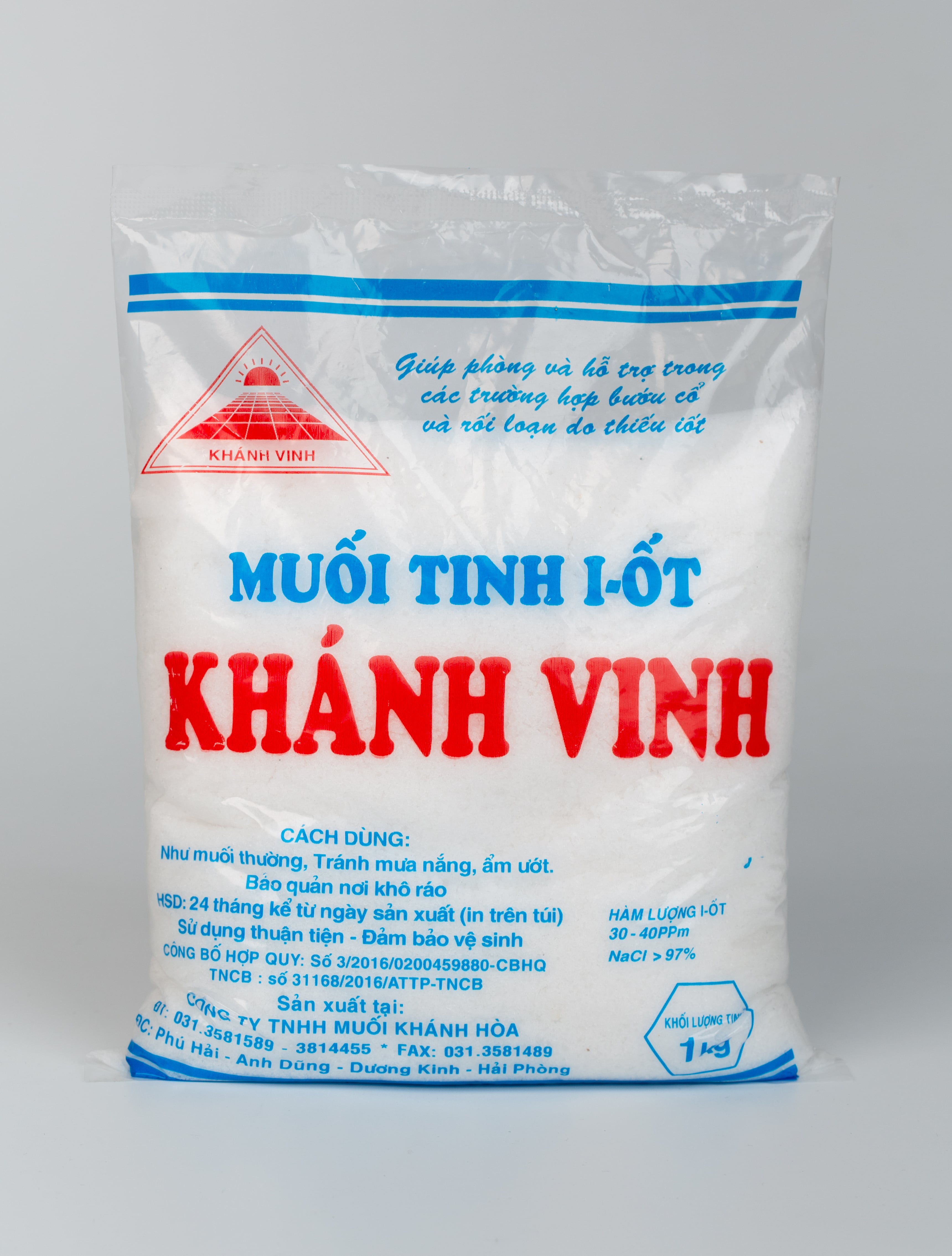 Muối I-ốt Khánh Vinh