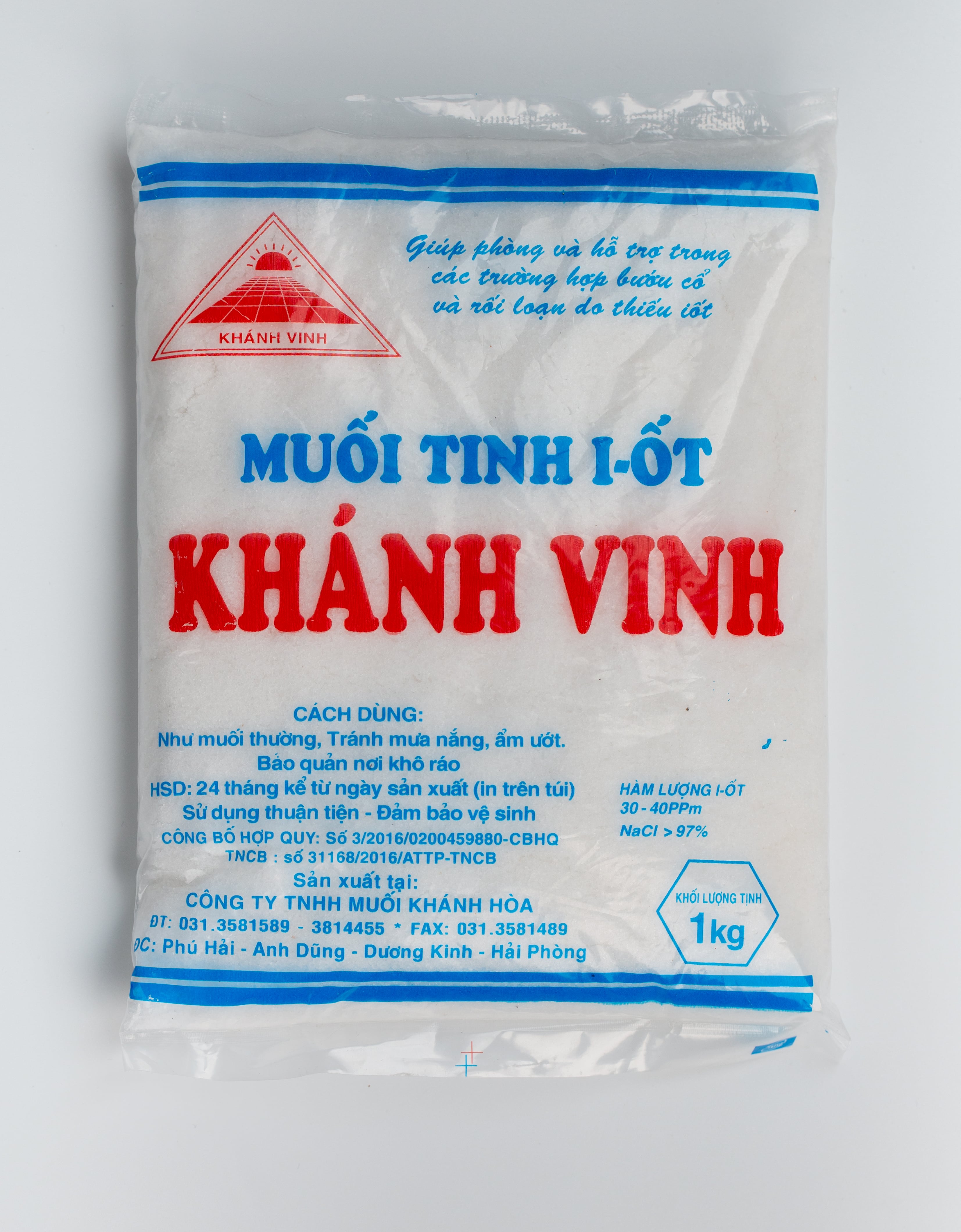 Muối I-ốt Khánh Vinh 2